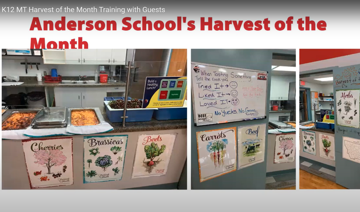 New Release: K12 MT Harvest of the Month Training with Guests